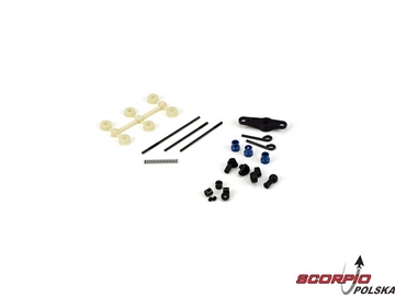 Throttle/Brake Link Set: 8B.8T Throttle/Brake Link Set: 8B.8T / LOSA9166