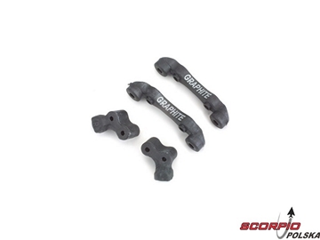 Graphite R Pivot Support Set XXX-4 Graphite R Pivot Support Set XXX-4 / LOSA9849