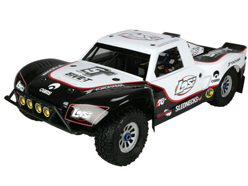 Losi 5IVE-T 1:5 4WD Off-Road Plug & Drive bialy Losi 5IVE-T 1:5 4WD Off-Road Plug & Drive bialy / LOSB0019WP