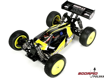 Losi Mini8 1:14 4WD Brushless czarny RTR / LOSB0224IT1