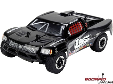 Losi Micro-Short Course 1:24 4WD RTR czarno/szary Losi Micro-Short Course 1:24 4WD RTR czarno/szary / LOSB0240IT4