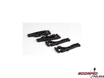 Front/Rear Suspension Arm Set (2): MLST2. MRAM / LOSB0907