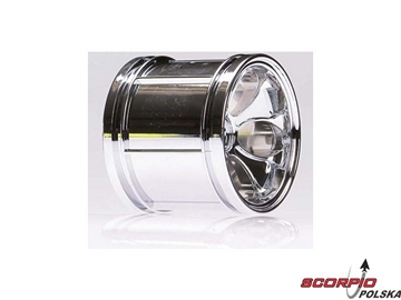 Mini-Magneto Wheels. Chrome (Pr): MLST/2 / LOSB0976