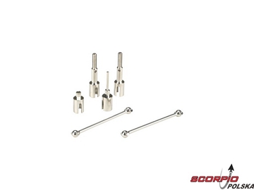 Outdrive/Dogbone/Rear Axle Set: Mini-T / LOSB1073