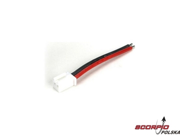 Battery Connector w/Wires: Mini-T. MLST/2 / LOSB1205