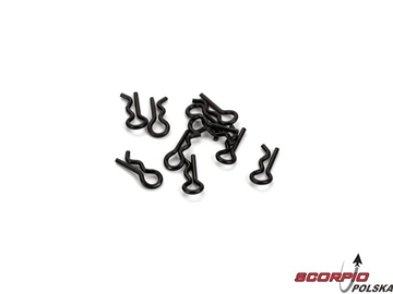 Body Clip Set (10): Micro-T/B/DT Body Clip Set (10): Micro-T/B/DT / LOSB1525