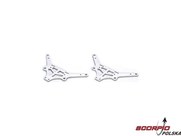 Aluminum Chassis Plates (2): McRC Aluminum Chassis Plates (2): McRC / LOSB1700