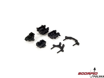 Micro SCT/Rally: Osłona dyf i wieża amort Micro SCT/Rally: Osłona dyf i wieża amort / LOSB1743