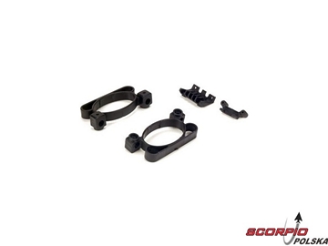 Micro SCT/Rally: Boczne zderzaki z mocowaniem Micro SCT/Rally: Boczne zderzaki z mocowaniem / LOSB1747