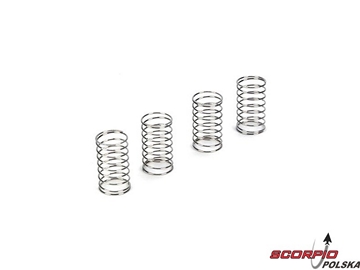 Micro SCT/Rally: Sprężyny amortyzatorów (4) Micro SCT/Rally: Sprężyny amortyzatorów (4) / LOSB1763