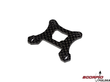 Front Shock Tower. Carbon Fiber: Mini 8IGHT / LOSB1874