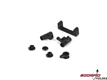 Servo Saver and Bell Crank Set: Mini 8IGHT / LOSB1903