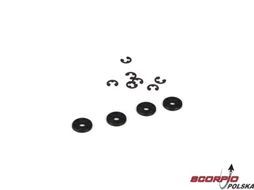Shock Piston Set: Mini 8IGHT Shock Piston Set: Mini 8IGHT / LOSB1913