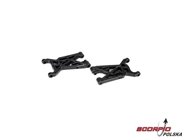 Front Suspension Arm Set (2): 5TT Front Suspension Arm Set (2): 5TT / LOSB2071