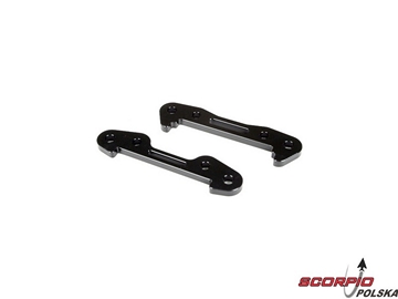 Front Hinge Pin Brace Set. Alum: (2) 5TT / LOSB2078F