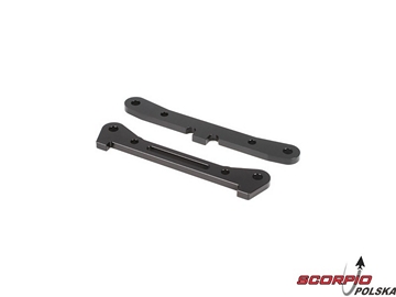 Rear Hinge Pin Brace Set. Alum (2): 5TT / LOSB2078R