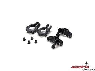 Front Spindle & Carrier Set: 10-T Front Spindle & Carrier Set: 10-T / LOSB2100