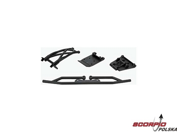 Front Bumper Set: XXX-SCT / LOSB2406