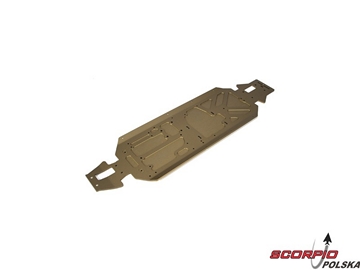 Main Chassis Plate: 5TT / LOSB2540