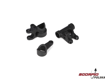 Servo Saver & Bellcrank Plastics (3): 5TT Servo Saver & Bellcrank Plastics (3): 5TT / LOSB2550