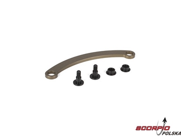 Steering Drag Link & Hardware: 5TT Steering Drag Link & Hardware: 5TT / LOSB2552