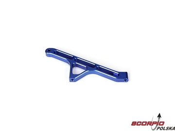 Alum Front Rear Chassis Brace. Blue: 5T / LOSB2561
