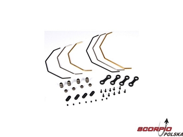 Sway Bar Set & Hardware (3 ea. F&R): 5TT / LOSB2562