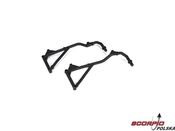 Front Cage Support Set (2): 5TT Front Cage Support Set (2): 5TT / LOSB2577