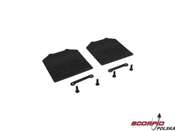 Mud Flap & Retainer Set (2): 5TT Mud Flap & Retainer Set (2): 5TT / LOSB2581