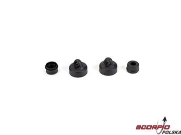 Shock Cap Set (2): 8RTR Shock Cap Set (2): 8RTR / LOSB2809