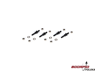 Shock Mount Set (4): 5TT Shock Mount Set (4): 5TT / LOSB2859