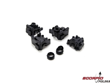Fr/R Gearbox Set: 10-T / LOSB3104