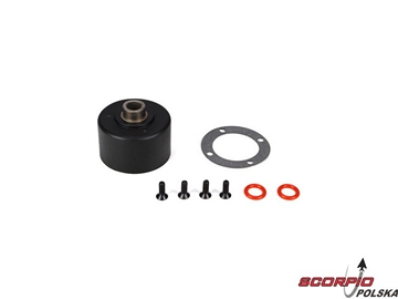 Diff Housing Set (1): 5TT Diff Housing Set (1): 5TT / LOSB3201