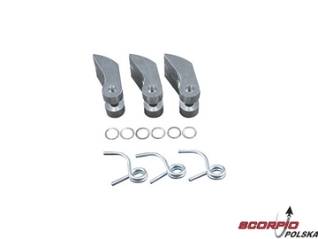 Clutch Shoe & Spring Set. Alum(3): LST/2. AFT. MGB / LOSB3323