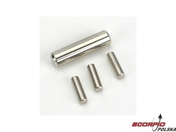 Differential Pin/Idler Shaft Set: Slider. HRL.SCT / LOSB3552