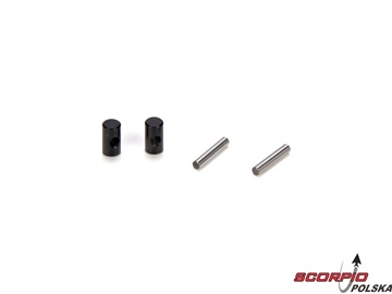 Center CV Driveshaft Couplers: 10-T Center CV Driveshaft Couplers: 10-T / LOSB3556