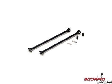 Fr/R Driveshafts (2): 10-T Fr/R Driveshafts (2): 10-T / LOSB3564