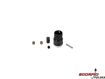Center Drive Shaft CV Yoke. Coupler. Hdwe: NCR / LOSB3582