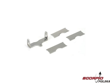 Brake Pads & Bracket: LST. AFT. MGB / LOSB3605