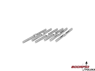 Fr/R Steering Turnbuckle Set (6): 10-T / LOSB4003