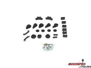 Servo Saver & Mount Set: LST. LST2. AFT. MGB Servo Saver & Mount Set: LST. LST2. AFT. MGB / LOSB4250