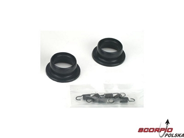 Exhaust Pipe Seals & Spring: LST.LST2.AFT.MUG.MGB Exhaust Pipe Seals & Spring: LST.LST2.AFT.MUG.MGB / LOSB5054