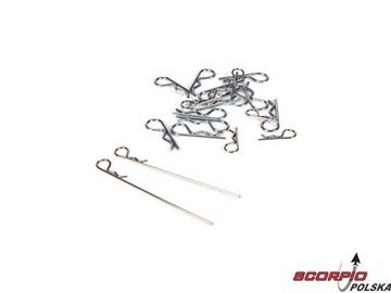 Spring Clip Set (14): 5TT Spring Clip Set (14): 5TT / LOSB5800