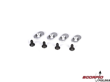 Engine Mount Inserts & Screws. 20T (4): 5TT / LOSB5802