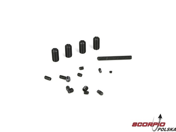 Set Screw Asst. 3.4.5 & 8MM (19): 5TT Set Screw Asst. 3.4.5 & 8MM (19): 5TT / LOSB6501