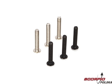 Lower Shock Mounting Screw Set. 5mm (6): 5TT Lower Shock Mounting Screw Set. 5mm (6): 5TT / LOSB6579