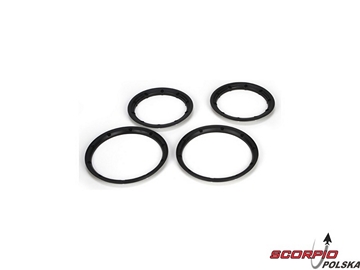 Beadlock Set. Inner & Outer (2): 5TT Beadlock Set. Inner & Outer (2): 5TT / LOSB7028