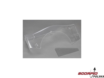 Body Right Fender & # Plate: 5TT Body Right Fender & # Plate: 5TT / LOSB8104