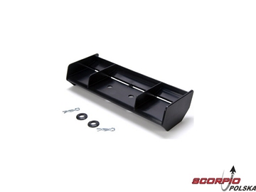 Rear Wing & Hardware: 10-T Rear Wing & Hardware: 10-T / LOSB8154