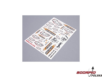 8IGHT-T 2.0 RTR Sticker Sheet / LOSB8210